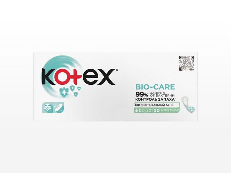 Kotex bio care 20